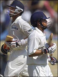 द्रविड़ और तेंदुलकर