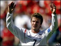 英格兰队长贝克汉姆