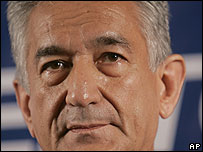 O candidato Alberto Rodríguez Saá