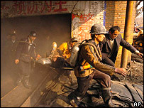 Çin'de kömür madeninde patlama