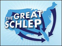 Logotipo da campanha 'Grande Schlep'