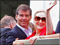 布鲁斯南和斯特里普