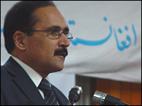 اميرزی سنگين وزير مخابرات افغانستان