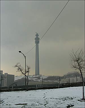 دورنمايی از شهر تهران