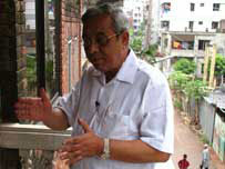 O ministro do Meio Ambiente e da Agricultura de Bangladesh, Chowdhry S. Karim