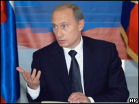 Rusya Cumhurbaşkanı Vladimir Putin