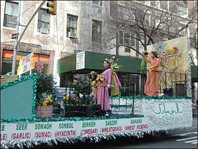 جشن خیابانی نوروزی در نیویورک