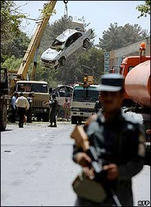 حمله انتحاری به سفارت هند در کابل