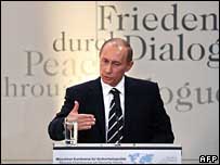 O presidente da Rússia, Vladimir Putin