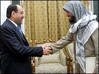 Nuri el-Maliki Ahmed Şibani'yle