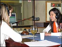 Руслана в студії Бі-Бі-Сі