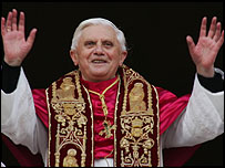 نئے پوپ بینڈیکٹ سِکسٹینتھ