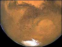 Знімок поверхні Марса було зроблено з телескопу Хаббл