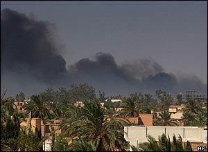 नजफ़ में हिंसा भड़की