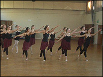 Ballet class