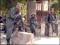 پلیس افغان در کابل