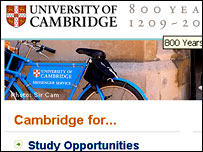 剑桥大学网站