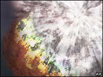 Supernova formada pela explosão da SN 2006gy