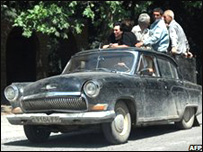 Người Georgia sơ tán khỏi chiến sự