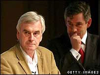 John McDonnell e Gordon Brown