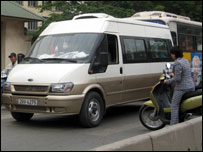 Một cảnh giao thông đô thị  ở Việt Nam