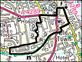 map of the walk