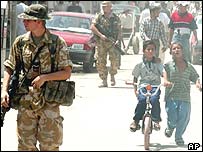 Soldados britânicos no Iraque