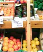 Produce from Coventry, available at the festival