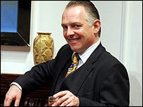 Rik Mayall in The New Statesman (Alastair Muir)