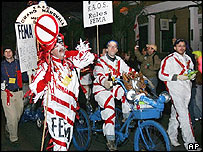 Estragos provocados pelo furacão Katrina