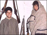 کودکان مسلح افغان
