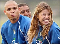 Ronaldo e Daniella Cicarelli