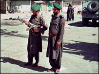 نیم فوجی دستے کے اہلکار