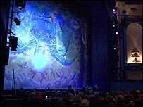 Norwich Theatre Royal stage set for Cinderella