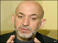 Afganistan Cumhrubaşkanı Hamid Karzai