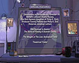 A Scanner Darkly DVD