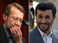 Ali Laricani-Mahmud Ahmedinejad