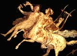 Image showing a scene with a centaur and a maenad from Villa di Cicerone