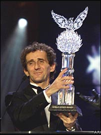 Ex-piloto francês Alain Prost