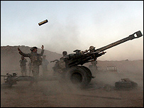 سربازان بریتانیایی در موسی قلعه (عکس از آرشیو)