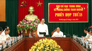 Thủ tướng Nguyễ́n Tấn Dũng chủ trì cuộc họp