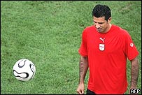 علی دايی در تمرينات تيم ملی ايران