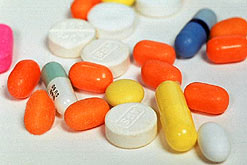 Assorted pills and tablets