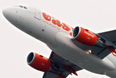 Easyjet aeroplane
