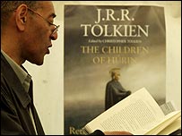 Phil Coker giving a reading