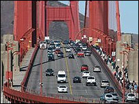 Carros na Califórnia