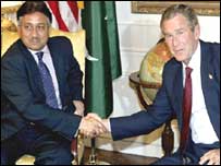 بش اور مشرف