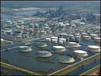 ضربه کاترینا به پالایشگاه ها