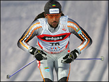 Ethiopian skier Robel Teklemariam