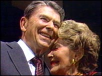 ریگن اور اہلیہ